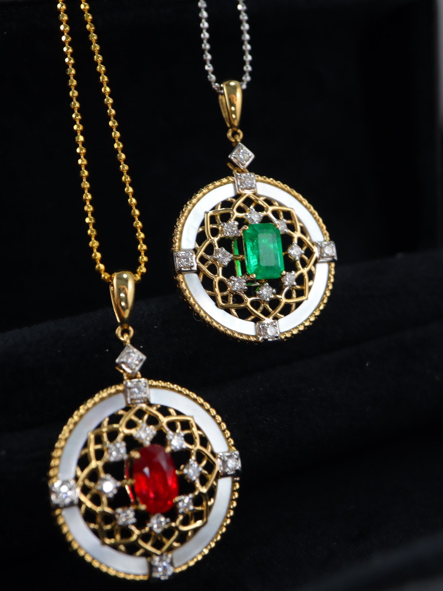 High-End Luxury Cuban Style Pendant - Exquisite Jewelry Piece