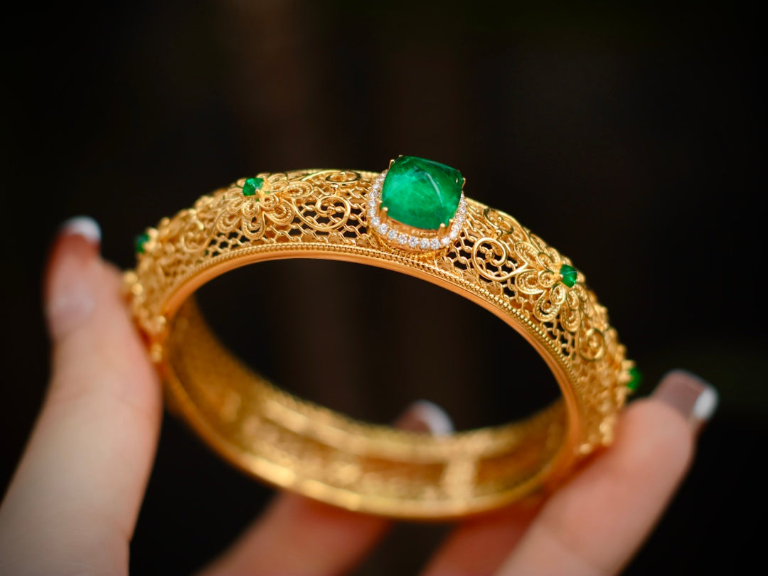 Ancient Filigree Technique Bracelet: The Pinnacle of Wedding Heirloom Jewelry