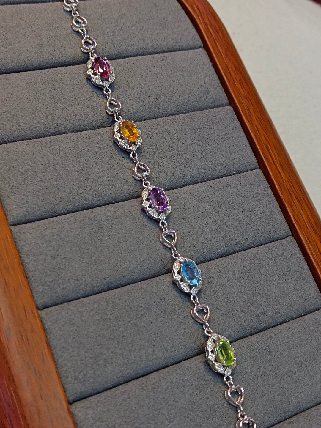 Vibrant & Colorful Sweet Multi-Gemstone Bracelet - Exquisite Jewelry