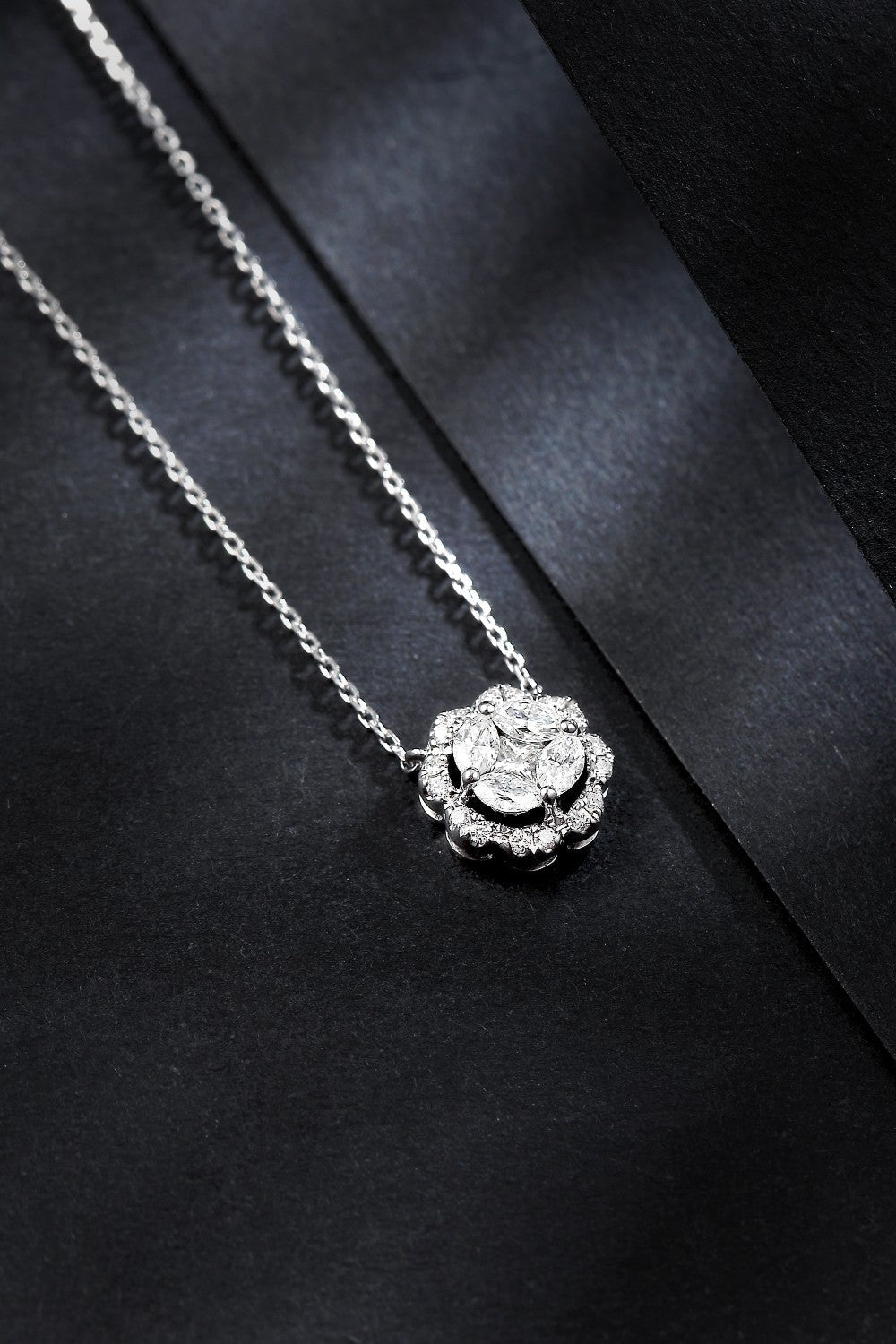 Charming Coin Pendant Jewelry: A Timeless Treasure - White Diamond Pendant