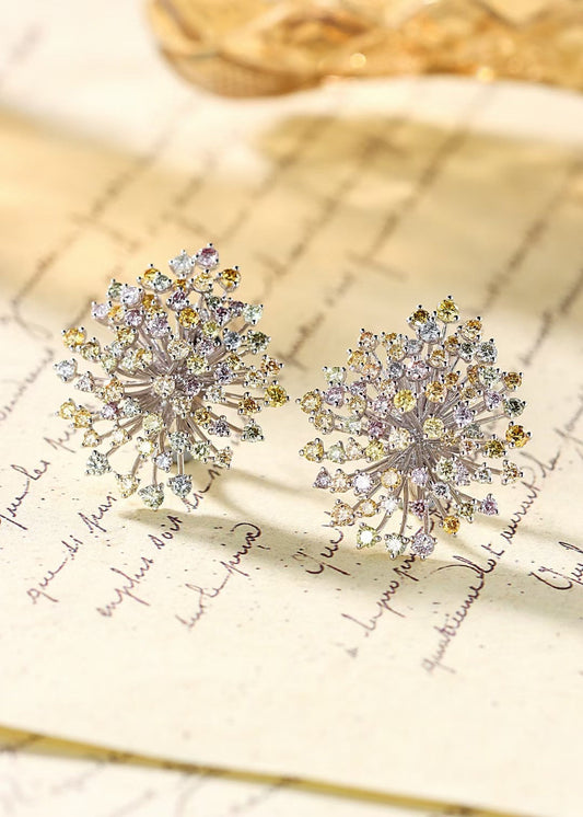 Colorful Diamond-Like Full Star Earrings – A Must-Have Jewelry Piece Jeweler.Jewelry