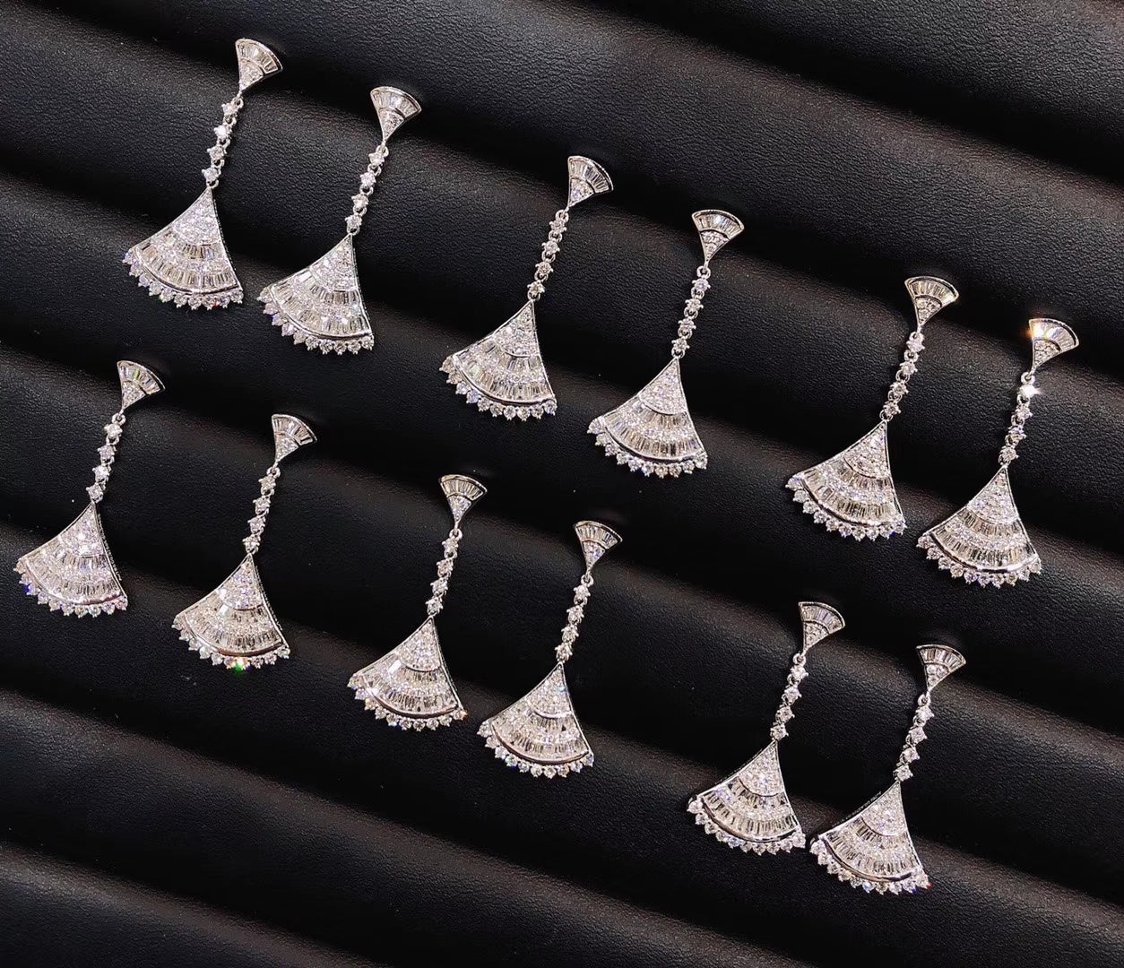 Exquisite Diamond Fan Earrings – A Must-Have Jewelry Piece - Jeweler.Jewelry