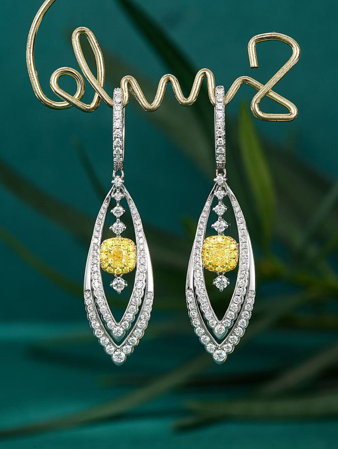 Exquisite Marquise-Shaped Earrings Jewelry Jeweler.Jewelry