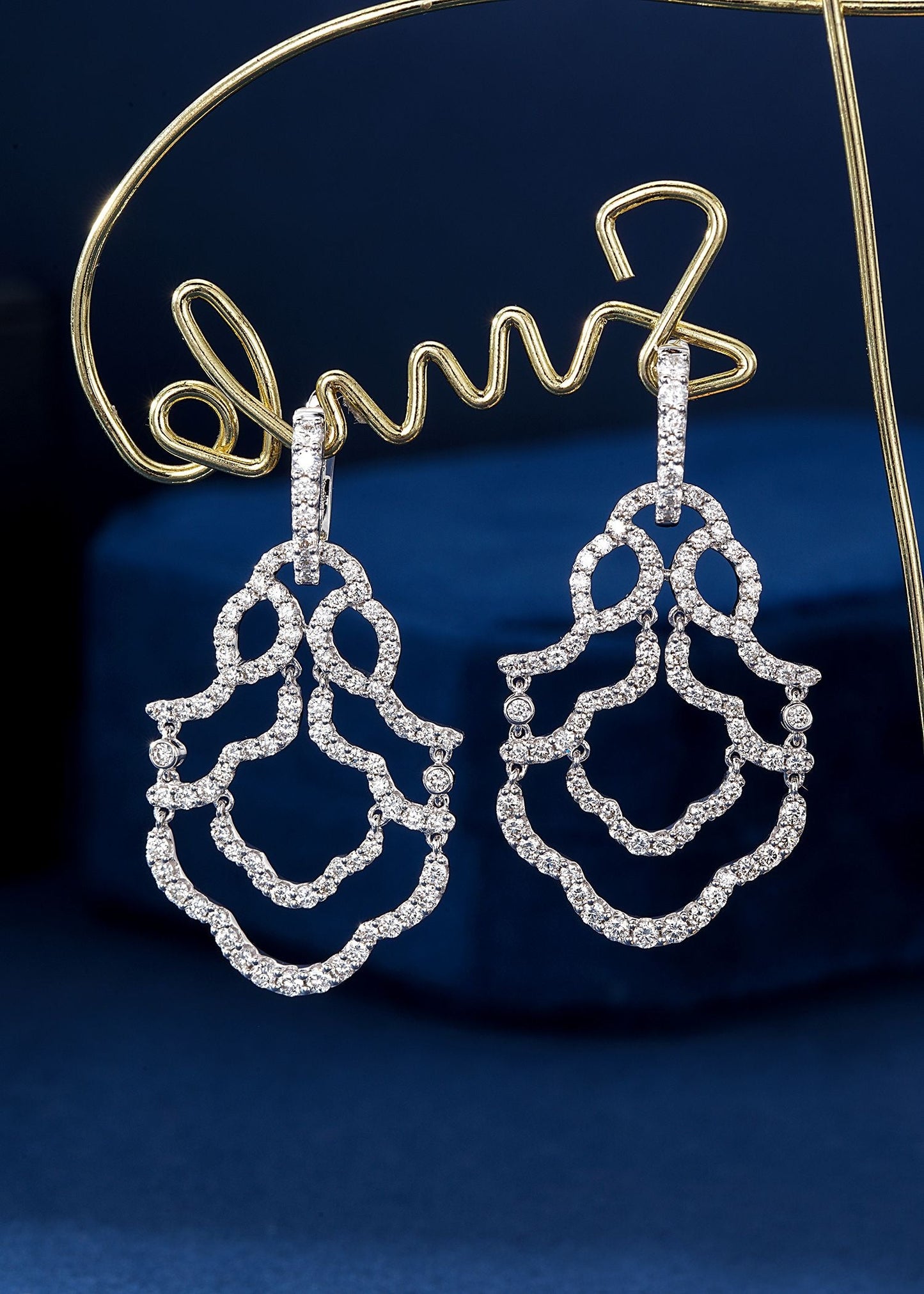 Exquisite Palace Style Earrings (Dual-Wear Design) - Premium Jewelry - Jeweler.Jewelry