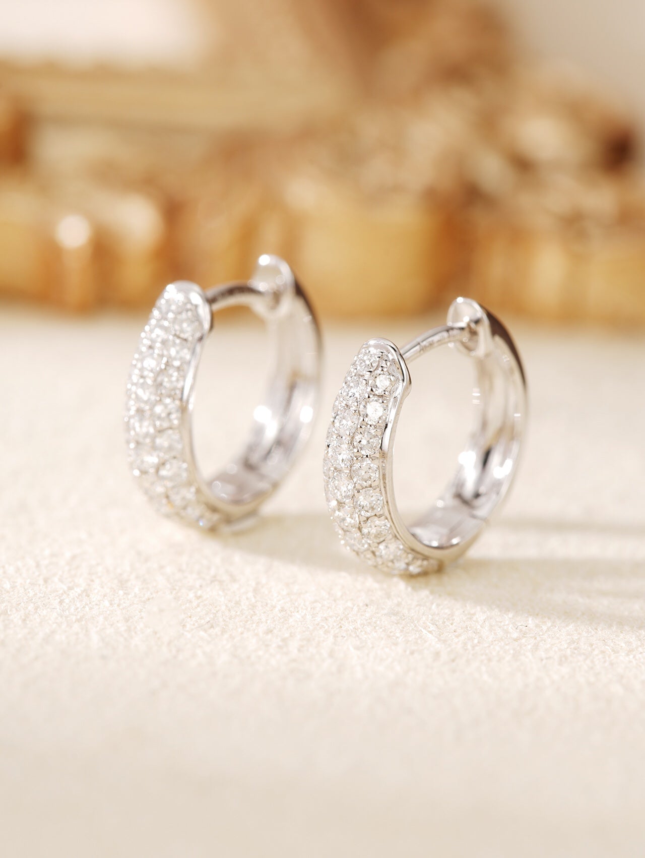 Exquisite Three-Row Circle Earrings Jewelry - Jeweler.Jewelry