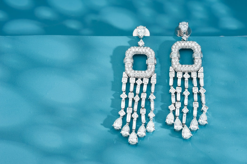 Glamorous Diamond Tassel Earrings - A Must-Have Jewelry Piece - Jeweler.Jewelry