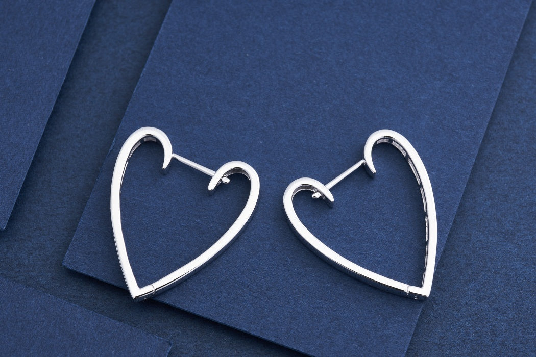 Heart-shaped Diamond Earrings - A Sparkling Jewelry Gem - Jeweler.Jewelry