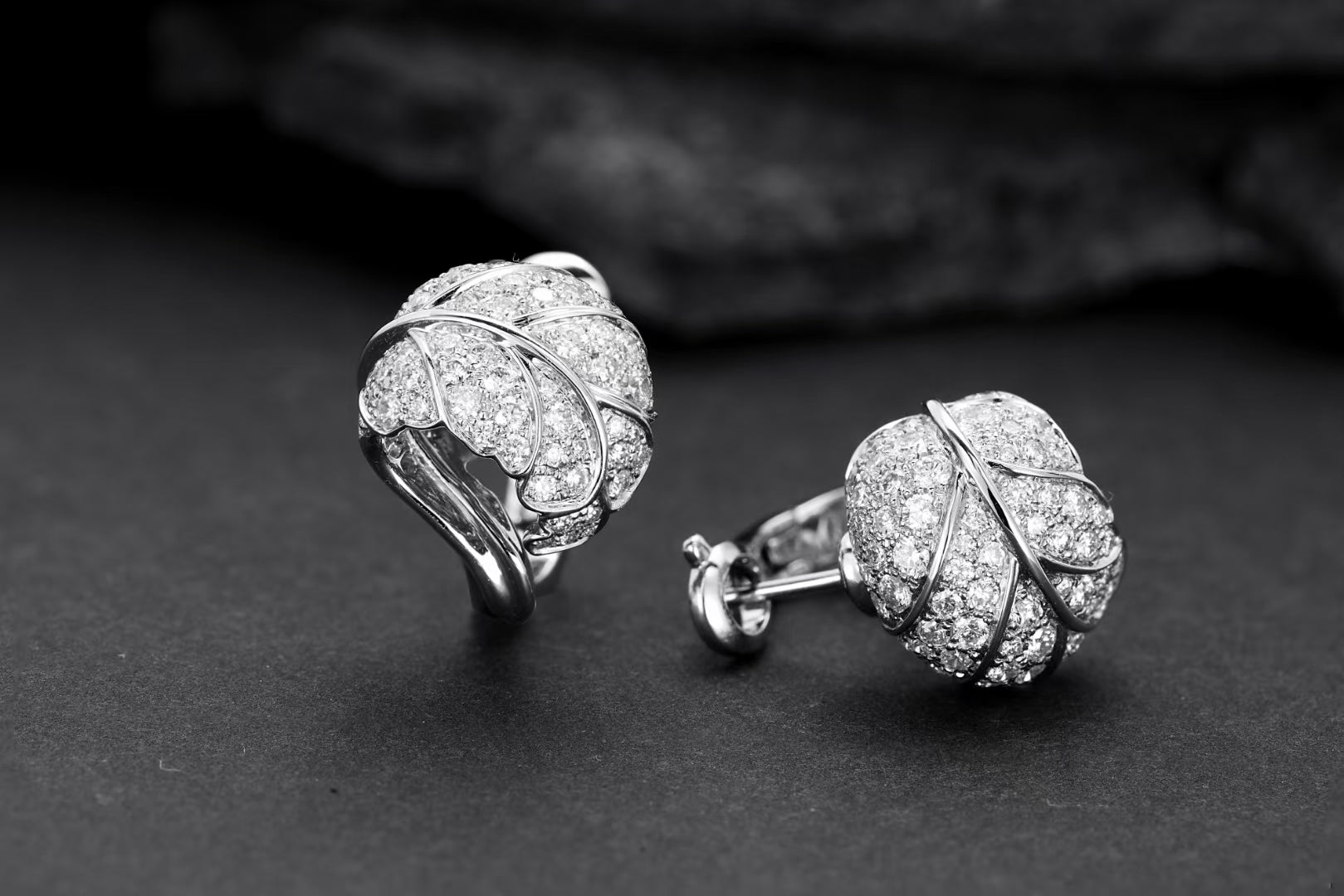 Leaf-Inspired Diamond Earrings | Unique Jewelry Piece - Jeweler.Jewelry