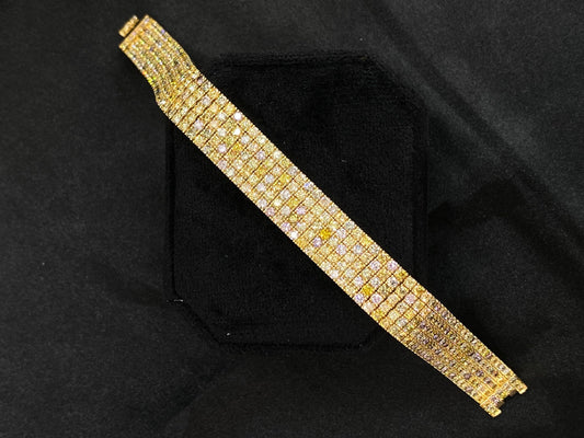 Luxurious Diamond Bracelet | Premium Jewelry Collection - Colored Diamond Bracelet