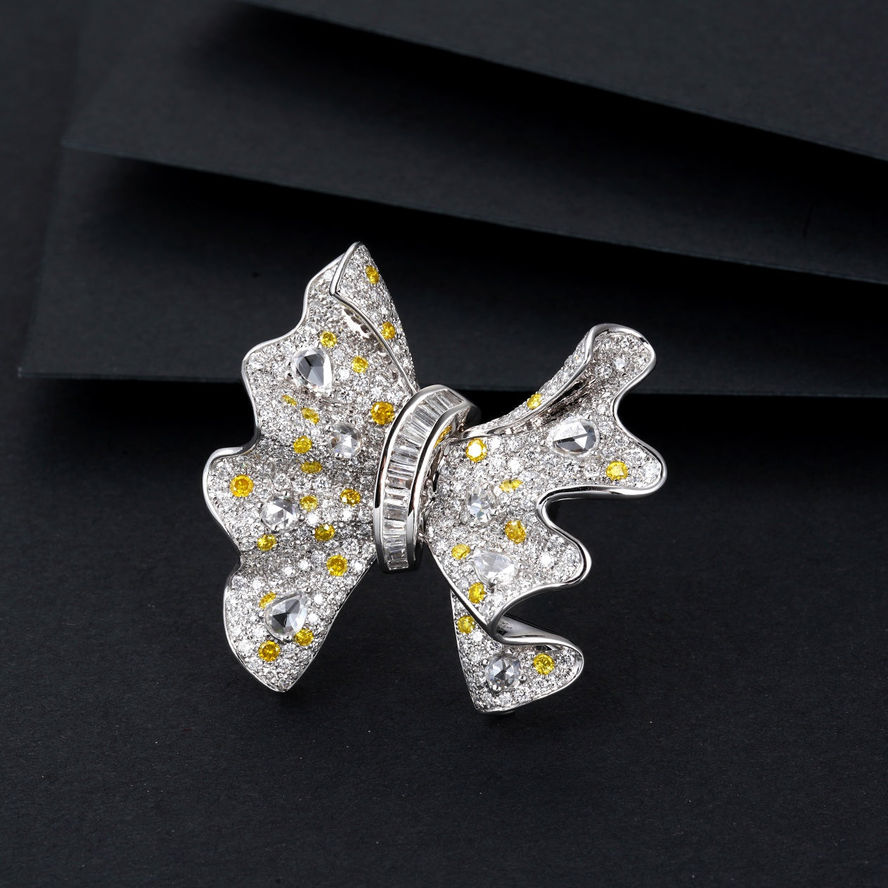 Luxurious Diamond Butterfly Ring | Premium Jewelry Collection Jeweler.Jewelry