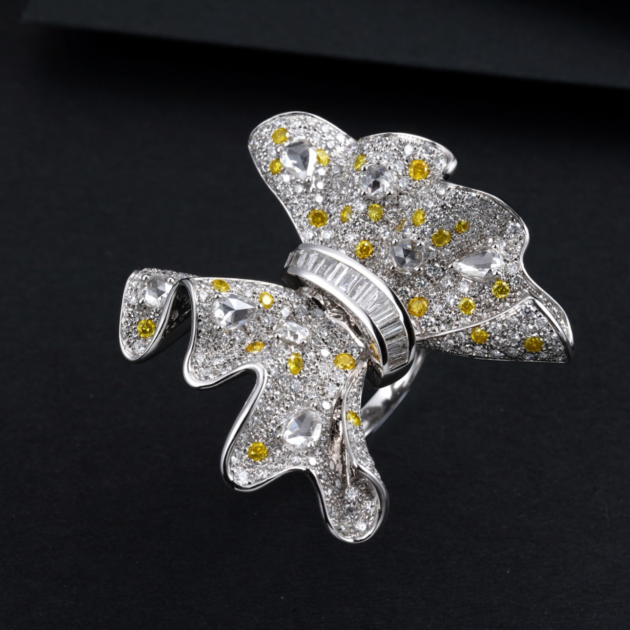 Luxurious Diamond Butterfly Ring | Premium Jewelry Collection Jeweler.Jewelry