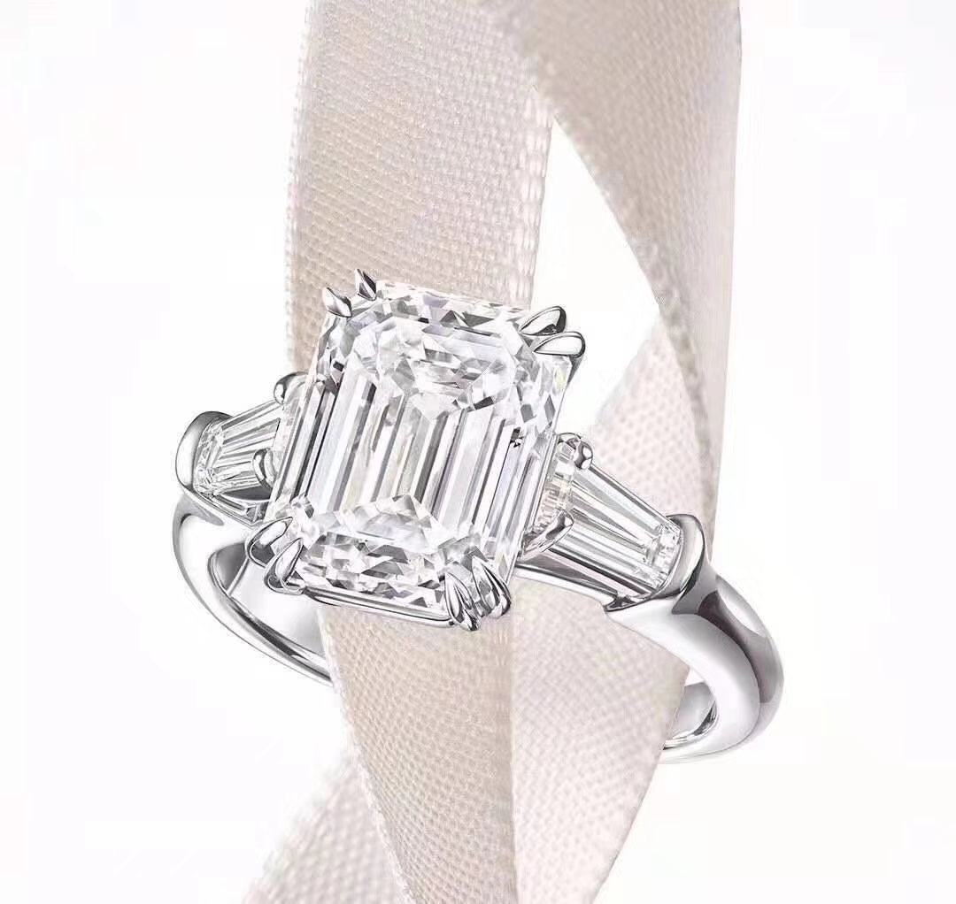 Luxurious Full Diamond Ring - Premium Jewelry Collection - White Diamond Ring