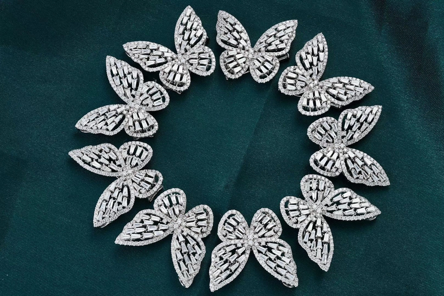 Openwork Butterfly Brooch/Pendant (Two-Wear Style) Jewelry - Brooch