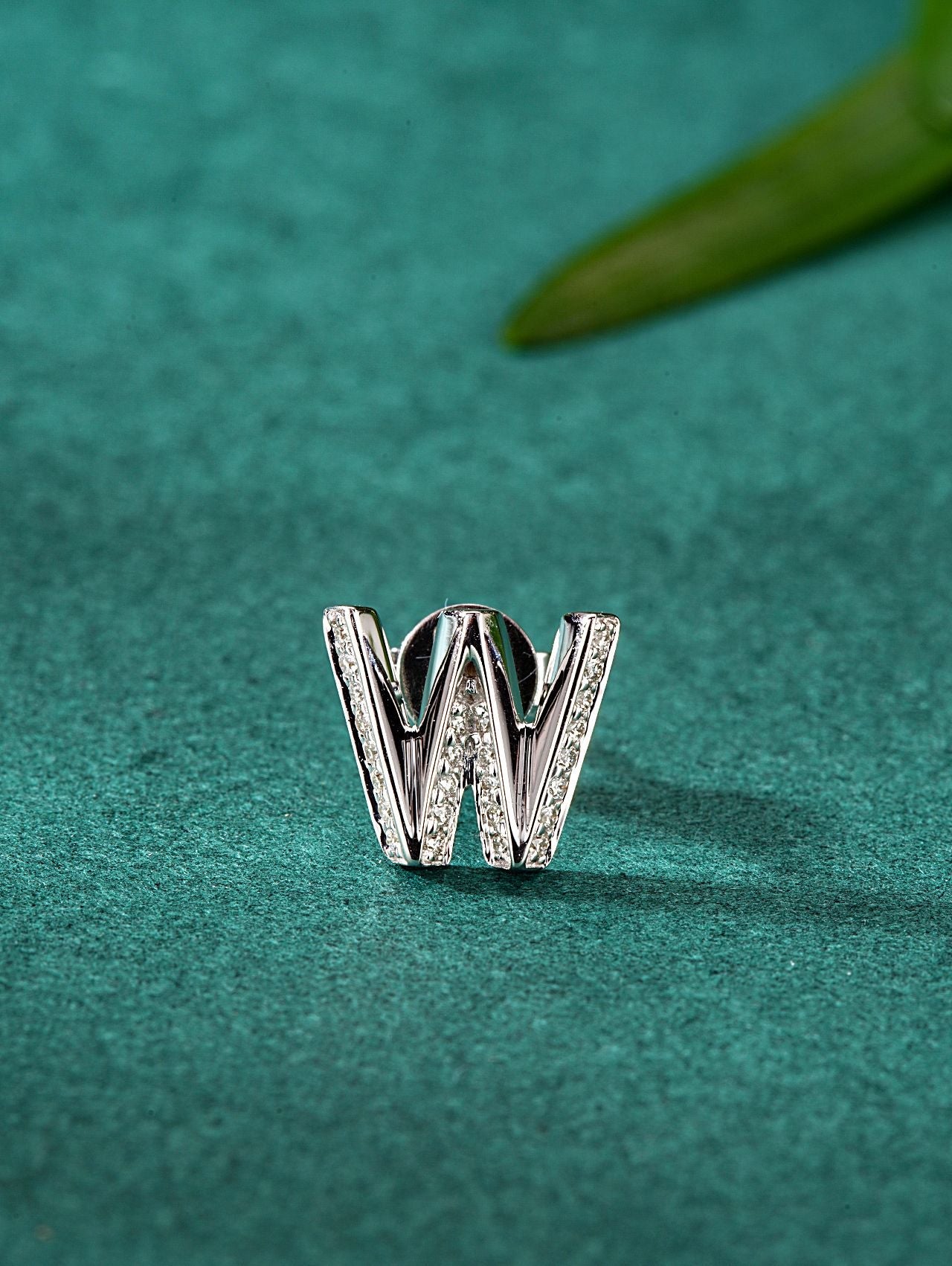 Single Letter 'W' Earring in Stunning Jewelry Collection - Jeweler.Jewelry