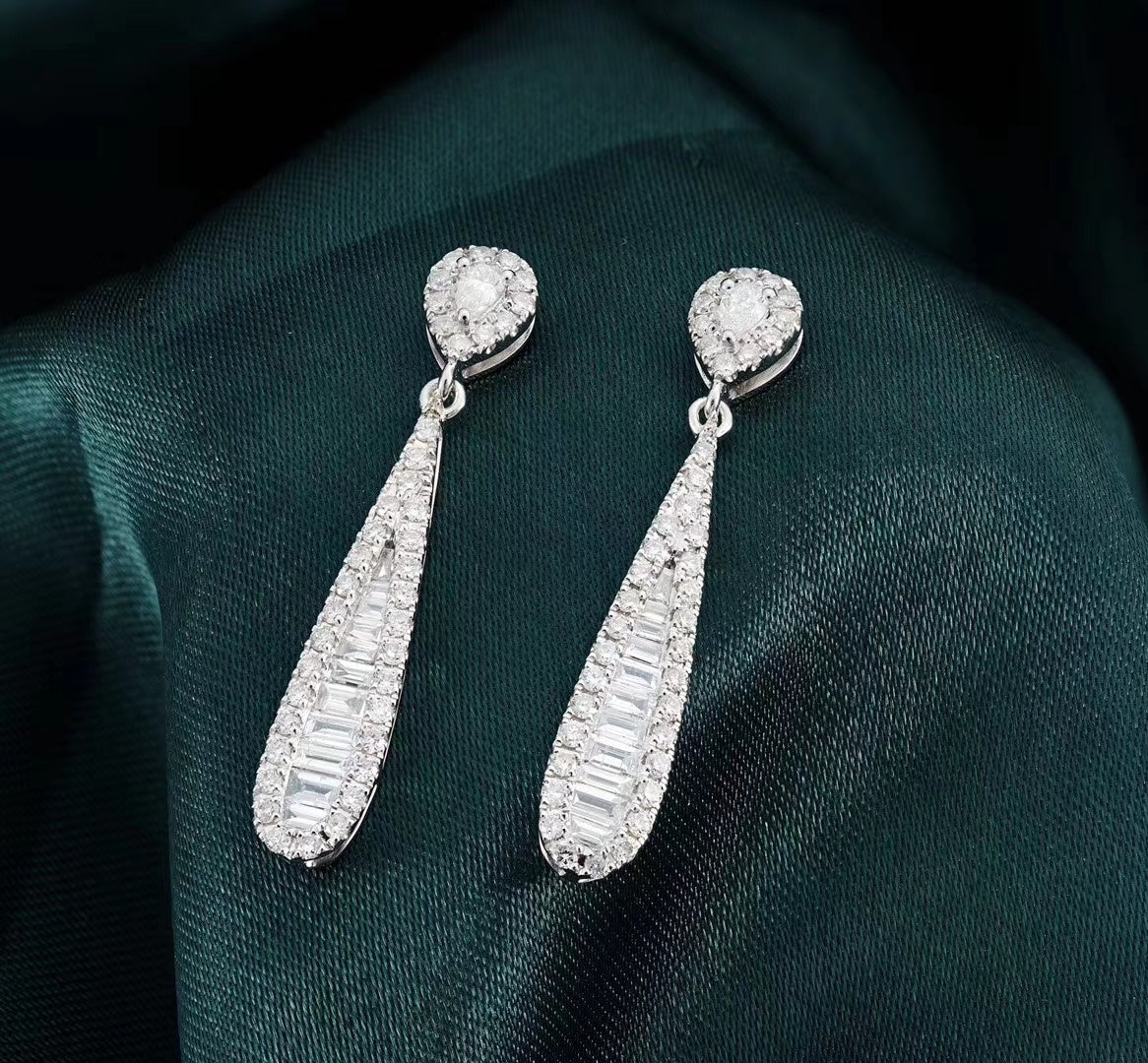 Sparkling Dewdrop Earrings - Premium Jewelry Piece - Jeweler.Jewelry