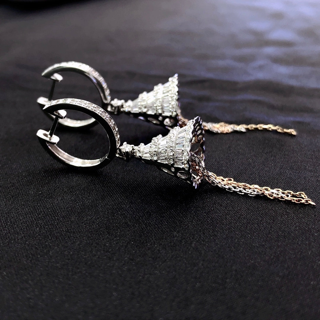 Sparkling Diamond Bell Earrings - A Must-Have Jewelry Piece - Jeweler.Jewelry