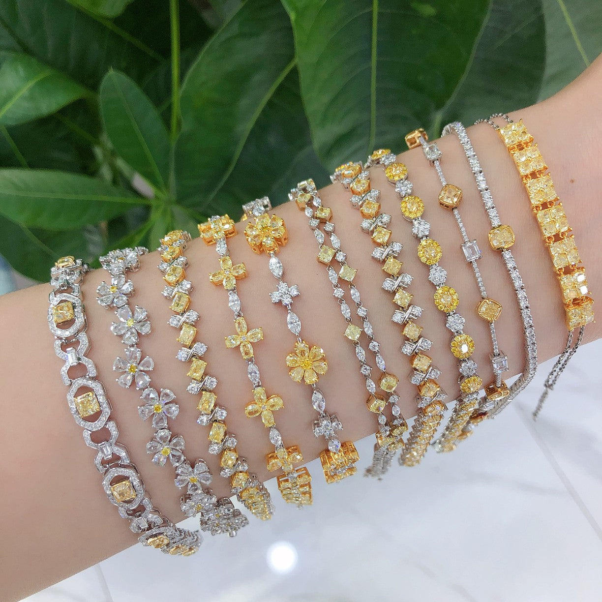 Yellow Diamond Bracelet Collection - Exquisite Jewelry for Every Occasion - Yellow Diamond Bracelet