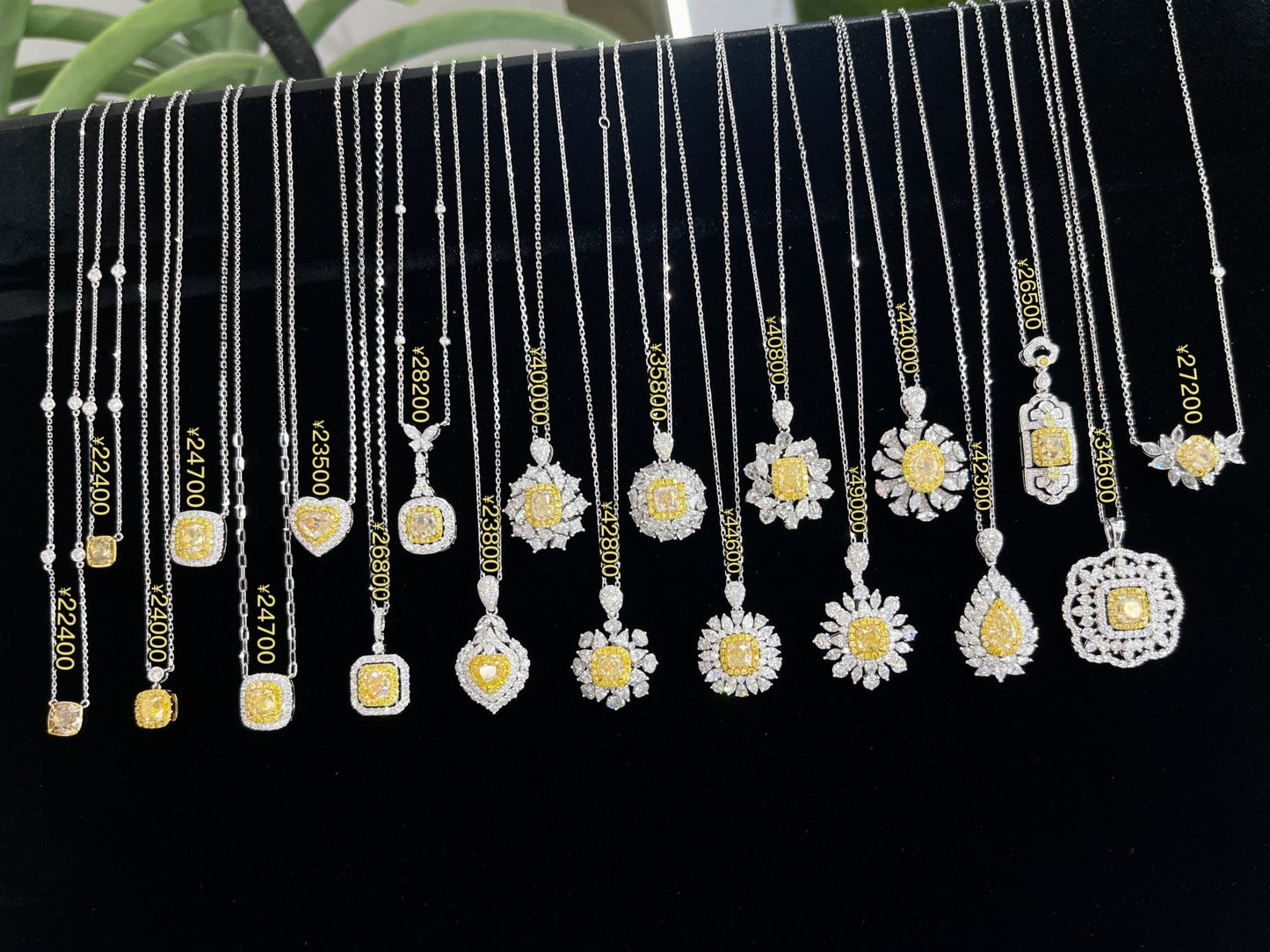 Yellow Diamond Pendant Collection - Luxurious Jewelry for Every Occasion - Yellow Diamond Pendant